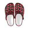 Plaid Bespoke Custom Premium EVA Clog Crocs Image 12 Plaid Superior Comfort Clogs in Red, Blue and Green Plaid alternative to Crocs exclusive collection offering durability, ventilation and a secure fit.