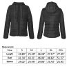 A premium Women's Padded Hooded Jacket in a sleek design, combining style and warmth. Superior to Zavetti Canada jackets and even the renowned Canada Goose brand, The jacket features a carefully crafted hood and quilted lining for maximum insulation and protection against the cold. It offers exceptional comfort with a zipper closure and two convenient pouch pockets. The high-quality Mercerized cotton padded lining ensures a luxurious and cozy womens winter coats experience. The jacket's vibrant color design remains vivid even after multiple machine washes, guaranteeing long-lasting appeal. Elevate your outerwear collection with this statement piece that reflects your unique personality.