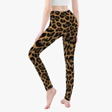 Animal Print Yoga Pants leggings are designed to unleash your inner animal and make you stand out from the crowd. comfortable and flexible fit.