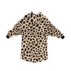 Animal Print Sherpa Fleece Hooded Robe Cloak Poncho image 02 Sherpa Fleece Animal Print Pullover Hooded Robe. Explore our collection of captivating prints, including Cheetah, Cow, Leopard, and Rose Leopard, adding a touch of untamed elegance to your wardrobe. This cloak envelops you in cozy warmth while showcasing seamless patterns that mimic the mesmerizing dots and spots found in nature's most exquisite animal skins. Unleash your wild side and elevate your style with this must-have fashion statement.