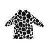 Animal Print Sherpa Fleece Hooded Robe Cloak Poncho image 15 Sherpa Fleece Animal Print Pullover Hooded Robe. Explore our collection of captivating prints, including Cheetah, Cow, Leopard, and Rose Leopard, adding a touch of untamed elegance to your wardrobe. This cloak envelops you in cozy warmth while showcasing seamless patterns that mimic the mesmerizing dots and spots found in nature's most exquisite animal skins. Unleash your wild side and elevate your style with this must-have fashion statement.
