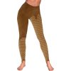 Dripping Ice Cream Waffle Cone Yoga Pants Spandex Leggings: Mouthwatering flavors, waffle cone print, high-quality material, skinny fit, tagless design, true to size, assembled in the USA, easy care. Perfect for yoga, workouts, or lounging. Note: Leggings do not contain actual ice cream or cones. Embrace your love for ice cream and stand out in style.