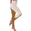 Dripping Ice Cream Waffle Cone Yoga Pants Spandex Leggings: Mouthwatering flavors, waffle cone print, high-quality material, skinny fit, tagless design, true to size, assembled in the USA, easy care. Perfect for yoga, workouts, or lounging. Note: Leggings do not contain actual ice cream or cones. Embrace your love for ice cream and stand out in style.