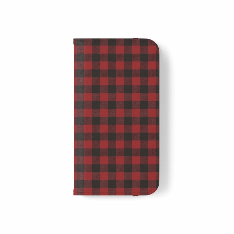 Faux Leather Folio Smartphone Case polycarbonate inner shell keeps devices protected and secure during regular wear and usage.