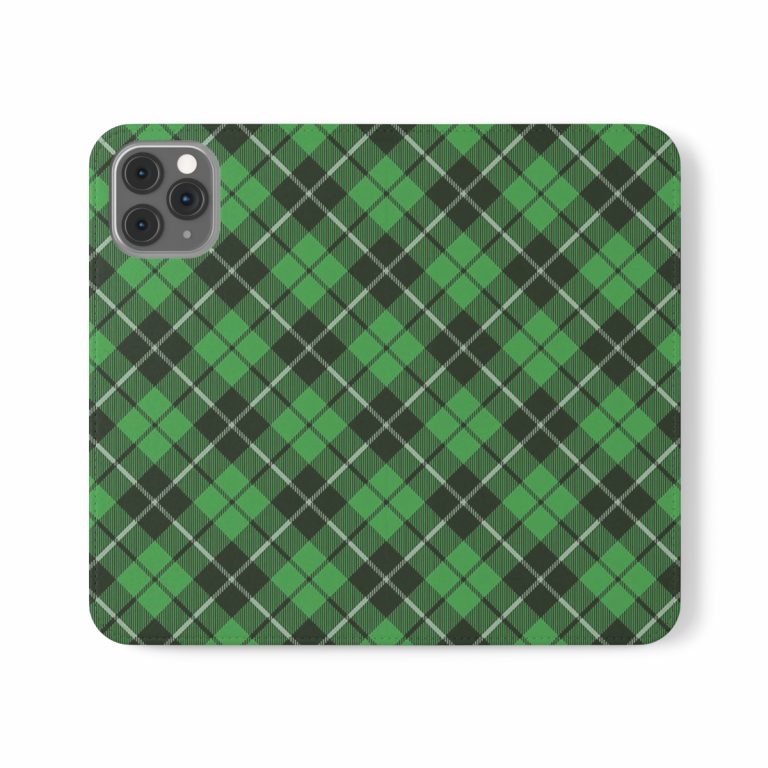 Faux Leather Folio Smartphone Case polycarbonate inner shell keeps devices protected and secure during regular wear and usage.