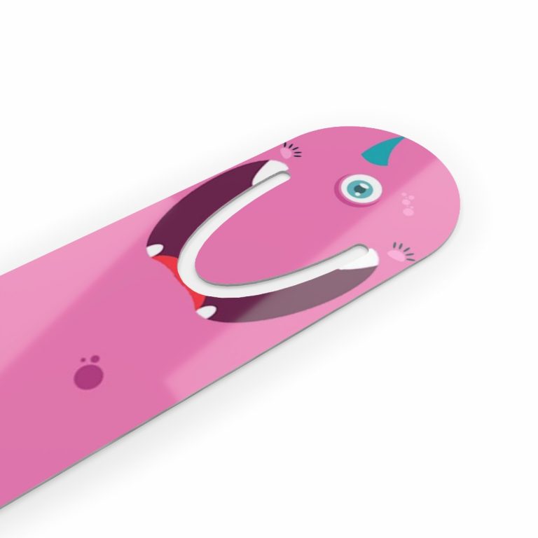 Aluminum Monster Mouth bookmarks high-grade aluminum, ensuring durability and longevity. They can withstand frequent use without bending or breaking.