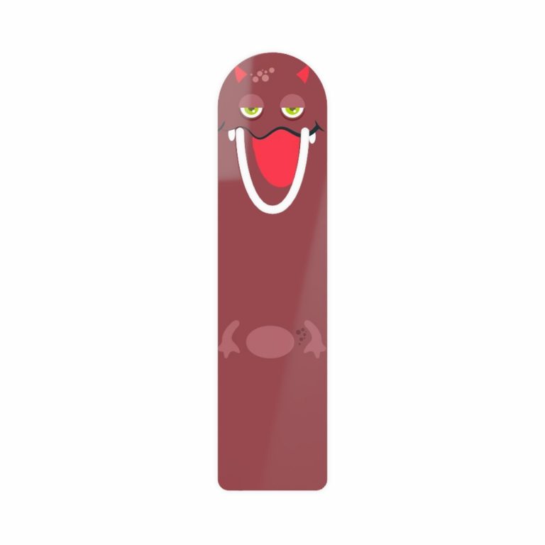 Aluminum Monster Mouth bookmarks high-grade aluminum, ensuring durability and longevity. They can withstand frequent use without bending or breaking.