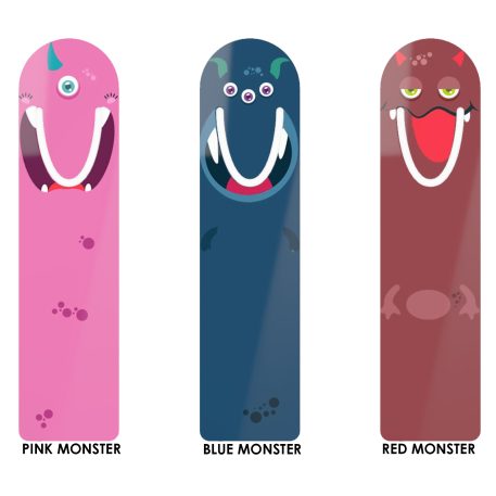 Aluminum Monster Mouth bookmarks high-grade aluminum, ensuring durability and longevity. They can withstand frequent use without bending or breaking.
