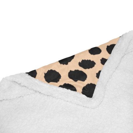 Introducing the Abundifind's Animal Print Premium Sherpa Fleece Blanket: Where Functionality Meets Wild Style! Experience the perfect blend of functionality and style with our Animal Print Premium Sherpa Fleece Blanket. Available in a range of captivating designs including Cheetah Print, Cow Print, Leopard Print, and Rose Leopard Print, this blanket is designed to enhance your overall comfort and elevate your snuggling experience. Not only that, but our blankets are built to last, ensuring they can withstand the demands of your daily routine without compromising on performance. Here's what makes our blanket truly special: - Thermally Efficient Sherpa Fleece: Crafted from thermally efficient Sherpa fleece, our blanket offers a wide range of benefits. Whether it's providing exceptional warmth or insulating you from chilly weather, you can rely on the soft and cozy Sherpa fleece to keep you snug and comfortable. - Exceptional Durability: We understand that a long-lasting blanket is essential. Our blankets are built to withstand the test of time, ensuring they maintain their quality and performance no matter how frequently you use them. - Stylish Animal Print Designs: Animal prints are known for their bold and adventurous style. Our Animal Print Premium Sherpa Fleece Blankets feature captivating designs, including Cheetah Print, Cow Print, Leopard Print, and Rose Leopard Print. Add a touch of wildness to your space and showcase your unique style with these eye-catching prints. - Cozy One-Sided Print and Plush Backside: The one-sided print of our blanket showcases the captivating animal print design, while the plush backside enhances the overall comfort and cosiness, enveloping you in warmth and luxury. Wrap yourself in the comfort and style of the "Abundifind's Animal Print Premium Sherpa Fleece Blanket". Whether you're seeking to elevate your snuggling experience, add a touch of wildness to your space, or simply appreciate the durability and warmth of Sherpa fleece, this blanket is the perfect choice. Embrace the functionality and wild style it offers, and enjoy the cozy comfort it brings to your daily routine. .: 100% Sherpa fleece .: One-sided print .: Plush backside .: Animal Print Premium Sherpa Fleece Blanket