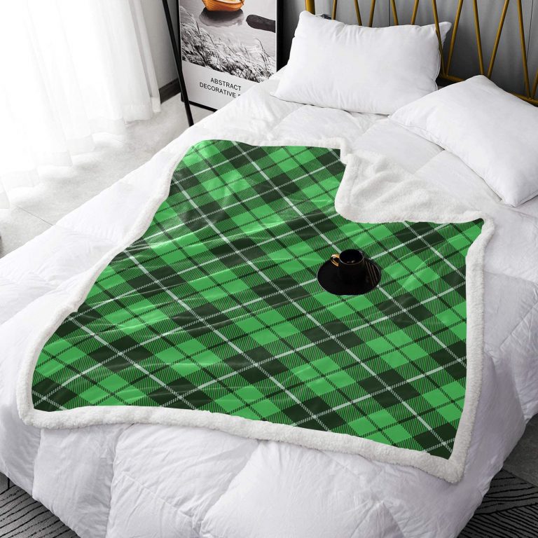 Introducing the Abundifind's Plaid Premium Sherpa Fleece Blanket: Where Functionality Meets Style! Experience the perfect blend of functionality and style with our Plaid Premium Sherpa Fleece Blanket, available in Black, Blue, Green, Pink or Red. Designed to enhance your overall comfort, this blanket brings a host of benefits that will elevate your snuggling experience. Not only that, but our blankets are built to last, ensuring they can withstand the demands of your daily routine without compromising on performance. Here's what makes our blanket truly special: - Thermally Efficient Sherpa Fleece: Our blanket is crafted from thermally efficient Sherpa fleece, which offers a wide range of benefits. Whether it's providing exceptional warmth or insulating you from chilly weather, you can rely on the soft and cozy Sherpa fleece to keep you snug and comfortable. - Exceptional Durability: We understand the importance of a long-lasting blanket. That's why our blankets are built to withstand the test of time. No matter how frequently you use them, our blankets will maintain their quality and performance. - Stylish Plaid Design: Plaid patterns have a rich history associated with different cultures and traditions. In Scottish culture, specific tartan plaids represent different clans or families, connecting individuals to their heritage and ancestry. Emotionally, plaid patterns can evoke different feelings based on personal experiences and cultural associations. In fashion and interior design, plaid patterns add visual interest and character to garments, accessories, and home decor. Our Plaid Premium Sherpa Fleece Blanket showcases a timeless plaid design that adds a touch of style to any setting. - Cozy One-Sided Print and Plush Backside: The one-sided print of our blanket features the captivating plaid pattern, while the plush backside enhances the overall comfort and cosiness. Wrap yourself in the comfort and style of the "Abundifind's Plaid Premium Sherpa Fleece Blanket." Whether you're looking to elevate your snuggling experience, add a touch of visual interest to your space, or simply appreciate the durability and warmth of Sherpa fleece, this blanket is the perfect choice. Embrace the functionality and style it offers, and enjoy the cozy comfort it brings to your daily routine. .: 100% sherpa fleece .: One-sided print .: Plush backside .: Plaid Premium Sherpa Fleece Blanket