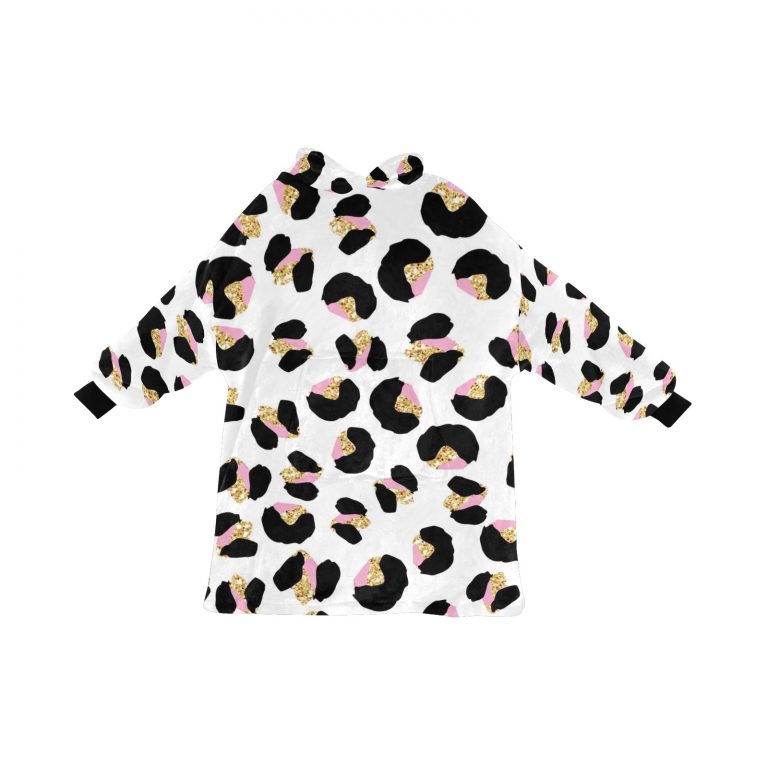 Sherpa Fleece Animal Print Pullover Hooded Robe. Explore our collection of captivating prints, including Cheetah, Cow, Leopard, and Rose Leopard, adding a touch of untamed elegance to your wardrobe. This cloak envelops you in cozy warmth while showcasing seamless patterns that mimic the mesmerizing dots and spots found in nature's most exquisite animal skins. Unleash your wild side and elevate your style with this must-have fashion statement.