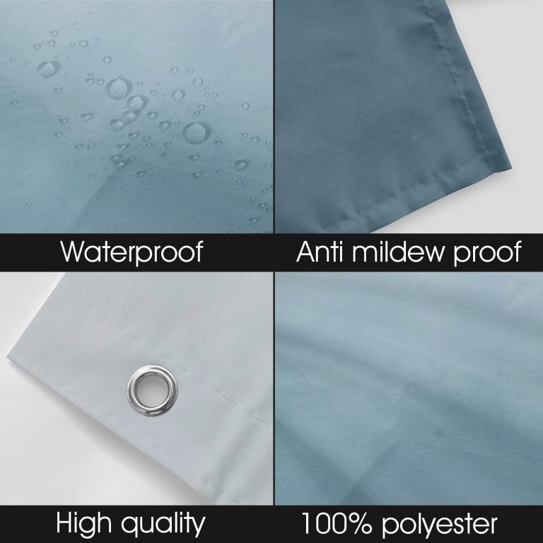 Introducing our Ombre Premium Shower Curtain, the ultimate bathroom upgrade that will transport you to a world of relaxation and style. Get ready to make waves with this shower curtain that combines durability and flair, giving your bathroom the pop-culture makeover it deserves. Here's why it's the superior choice over common alternatives that may have lower price tags