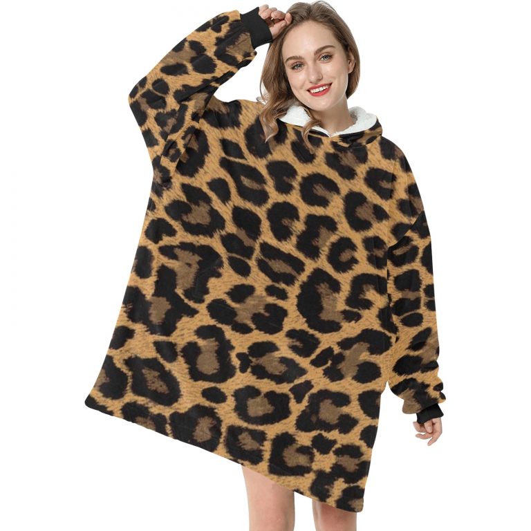 Sherpa Fleece Animal Print Pullover Hooded Robe. Explore our collection of captivating prints, including Cheetah, Cow, Leopard, and Rose Leopard, adding a touch of untamed elegance to your wardrobe. This cloak envelops you in cozy warmth while showcasing seamless patterns that mimic the mesmerizing dots and spots found in nature's most exquisite animal skins. Unleash your wild side and elevate your style with this must-have fashion statement.
