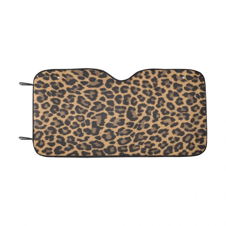 • Material: 100 % polyester and aluminized film cushion. • Size: 55inch x 30inch (140cm x 75cm) • Foldable design offers quick installation or removal. • Suction cups attached to sun shade. Easy to install and protect against sun damage with no harm to your windshield. • Using heat sublimation technique to prevent discoloring, long-lasting effects.