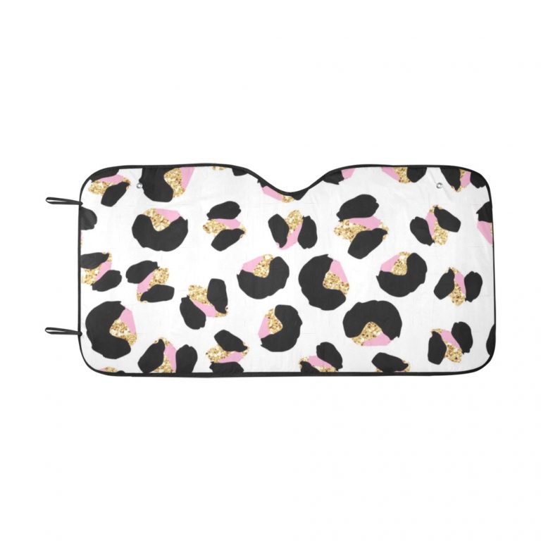 • Material: 100 % polyester and aluminized film cushion. • Size: 55inch x 30inch (140cm x 75cm) • Foldable design offers quick installation or removal. • Suction cups attached to sun shade. Easy to install and protect against sun damage with no harm to your windshield. • Using heat sublimation technique to prevent discoloring, long-lasting effects.