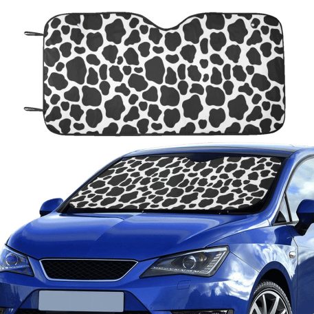 • Material: 100 % polyester and aluminized film cushion. • Size: 55inch x 30inch (140cm x 75cm) • Foldable design offers quick installation or removal. • Suction cups attached to sun shade. Easy to install and protect against sun damage with no harm to your windshield. • Using heat sublimation technique to prevent discoloring, long-lasting effects.
