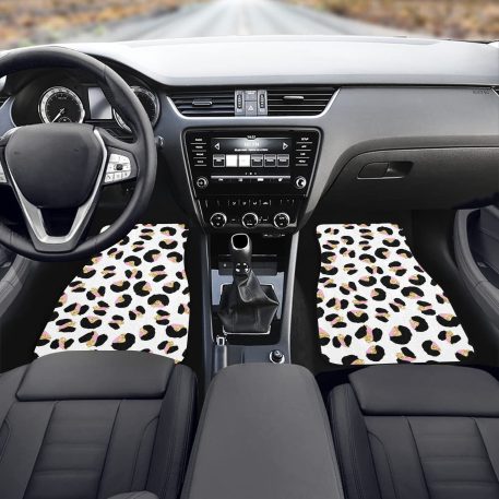 These front car Animal Print floor mats from our Animal Print Collection boast a blend of premium rubber and polyester materials, ensuring durability and longevity. The 20oz loop polyester carpeting face not only enhances the aesthetic appeal with its vibrant animal prints like Cheetah, Cow, Dalmatian, Leopard, and Mermaid Scales but also provides a comfortable and soft surface for your feet. The non-skid rubber backing guarantees stability, making them suitable for various driving conditions, including daily commutes and off-road escapades.These mats not only elevate the look of your car interior but also offer practical benefits, making them a stylish and functional addition to your vehicle.