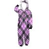 SleepEase Hooded Pajamas: 100% polyester flannel, hood with cute ear designs, zip-up style, kangaroo pocket. Versatile, cozy, year-round comfort. Machine washable. Stay comfy in style!