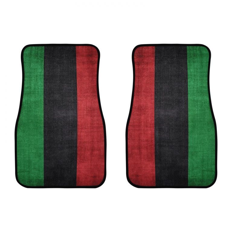 Introducing our patriotic Flag Car Floor Mat Front (2pcs): Flag Collection featuring country flag style designs. These front car floor mat blend of premium rubber and polyester materials, ensuring durability and longevity. The 20oz loop polyester carpeting face not only enhances the aesthetic appeal with its vibrant flag prints but also provides a comfortable and soft surface for your feet. The non-skid rubber backing guarantees stability, making them suitable for various driving conditions, including daily commutes and off-road escapades.These mats not only elevate the look of your car interior but also offer practical benefits, making them a stylish and functional addition to your vehicle. .: Durable 20oz loop polyester carpeting face, boasts a blend of premium rubber and polyester materials, ensuring durability and longevity .: Sturdy non-skid rubber backing,Non-skid rubber backing guarantees stability, making them suitable for various driving conditions, including daily commutes and off-road escapades. .: 2 Front Flag Car floor mat