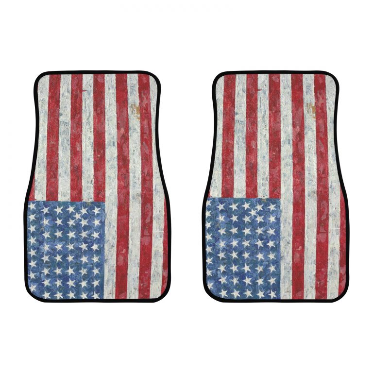 Introducing our patriotic Flag Car Floor Mat Front (2pcs): Flag Collection featuring country flag style designs. These front car floor mat blend of premium rubber and polyester materials, ensuring durability and longevity. The 20oz loop polyester carpeting face not only enhances the aesthetic appeal with its vibrant flag prints but also provides a comfortable and soft surface for your feet. The non-skid rubber backing guarantees stability, making them suitable for various driving conditions, including daily commutes and off-road escapades.These mats not only elevate the look of your car interior but also offer practical benefits, making them a stylish and functional addition to your vehicle. .: Durable 20oz loop polyester carpeting face, boasts a blend of premium rubber and polyester materials, ensuring durability and longevity .: Sturdy non-skid rubber backing,Non-skid rubber backing guarantees stability, making them suitable for various driving conditions, including daily commutes and off-road escapades. .: 2 Front Flag Car floor mat