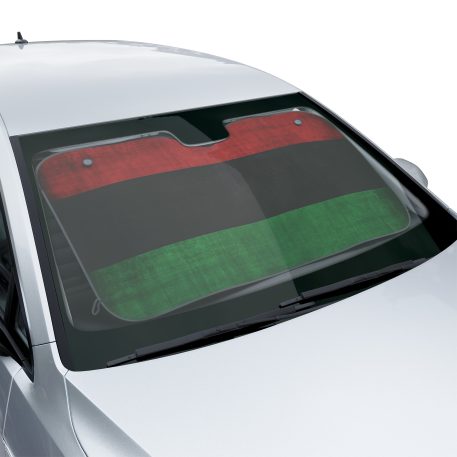 sun shade Sun protection Introducing our patriotic Flag Collection Car Sun Shade (55"x30") featuring country flag style designs. Crafted with a blend of anti-UV coating and aluminized film cushion, this sun shade not only protects your car seats and dashboard from sun damage but also ensures they remain cool to the touch. Material: 100% polyester with aluminized film cushion. Size: 55 inches x 30 inches (140cm x 75cm) Its foldable design allows for easy installation and removal. Equipped with suction cups for effortless windshield attachment without causing damage. Utilizes heat sublimation technique to prevent discoloration, ensuring long-lasting vibrant effects.