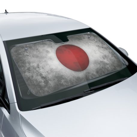 sun shade Sun protection Introducing our patriotic Flag Collection Car Sun Shade (55"x30") featuring country flag style designs. Crafted with a blend of anti-UV coating and aluminized film cushion, this sun shade not only protects your car seats and dashboard from sun damage but also ensures they remain cool to the touch. Material: 100% polyester with aluminized film cushion. Size: 55 inches x 30 inches (140cm x 75cm) Its foldable design allows for easy installation and removal. Equipped with suction cups for effortless windshield attachment without causing damage. Utilizes heat sublimation technique to prevent discoloration, ensuring long-lasting vibrant effects.