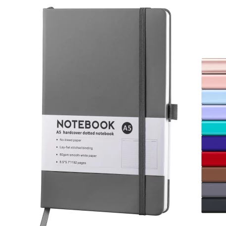Exquisite A5 and A6 Hardcover Secure Strap Notebook and Journals blend style and functionality, 192 pages of 80gsm smooth white thickened no-bleed paper