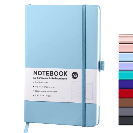 Exquisite A5 and A6 Hardcover Secure Strap Notebook and Journals blend style and functionality, 192 pages of 80gsm smooth white thickened no-bleed paper