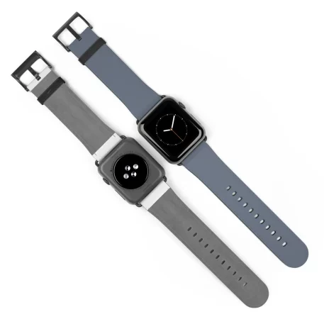 Elegance Series Faux Leather Apple Watch Band. Premium watch straps, vegan leather adds an air of sophistication to your device.