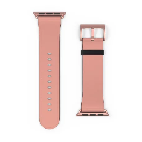 Elegance Series Faux Leather Apple Watch Band. Premium watch straps, vegan leather adds an air of sophistication to your device.