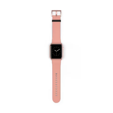 Elegance Series Faux Leather Apple Watch Band. Premium watch straps, vegan leather adds an air of sophistication to your device.