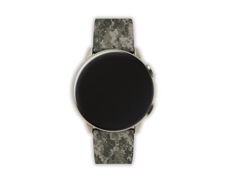 Military Fatigue Camouflage Samsung Galaxy WearOS Smart Watch Buckle is designed to optimize concealment in its specific environment, a tactical advantage in the city or the wilderness.