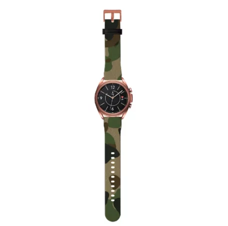 Military Fatigue Camouflage Samsung Galaxy WearOS Smart Watch Buckle is designed to optimize concealment in its specific environment, a tactical advantage in the city or the wilderness.