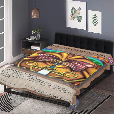 Wrap in comfort with our Exodia the Forbidden One Blanket. Perfect for Yu-Gi-Oh! fans, choose Fleece, Sherpa Fleece, or Padded Quilt for ultimate warmth.