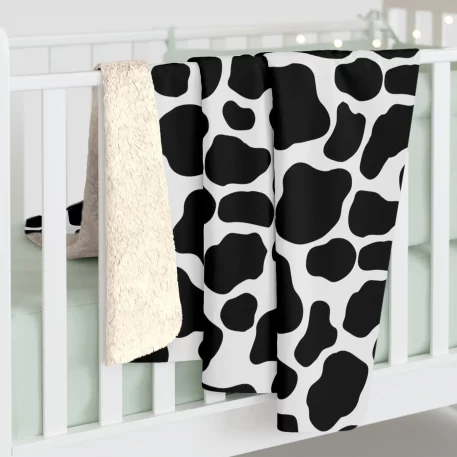 Animal Print Fleece Blanket and Sherpa Fleece Blanket featuring vibrant butterfly, cheetah, cow, Dalmatian, leopard, rose leopard, mermaid tail scale, and snow leopard patterns. Lightweight microfiber fleece provides breathable, year-round comfort, while the plush Sherpa fleece offers cozy warmth for chilly nights. Available in multiple sizes (30” x 40”, 50” x 60”, 60” x 80”), these blankets are machine washable, durable, and made in the USA. Ideal for home décor, travel, gifting, or snuggling during movie marathons, with fast 3-day production and shipping. Enjoy stylish comfort with premium, animal-themed blankets built to last.