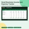 Small business tracker monthly profit and loss spreadsheet