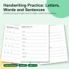 Handwriting practice letters words and sentences printable