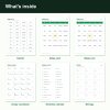 Holiday bingo and countdown pack printable pages (inside)