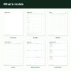 Holiday planner and gift budget printable pages (inside)