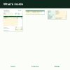 Invoice template spreadsheet with line items and totals (inside)