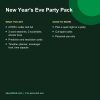 New Year's Eve party pack printable pages details