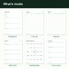Reading log and book tracker printable pages (inside)