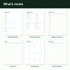 Wedding planning pack printable pages: timeline, budget and guest list (inside)