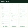 Year in review and new year goals workbook printable pages inside