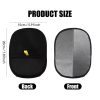 Reusable pet hair removal glove, double-sided